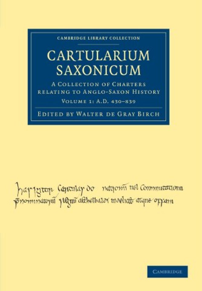 Cartularium Saxonicum