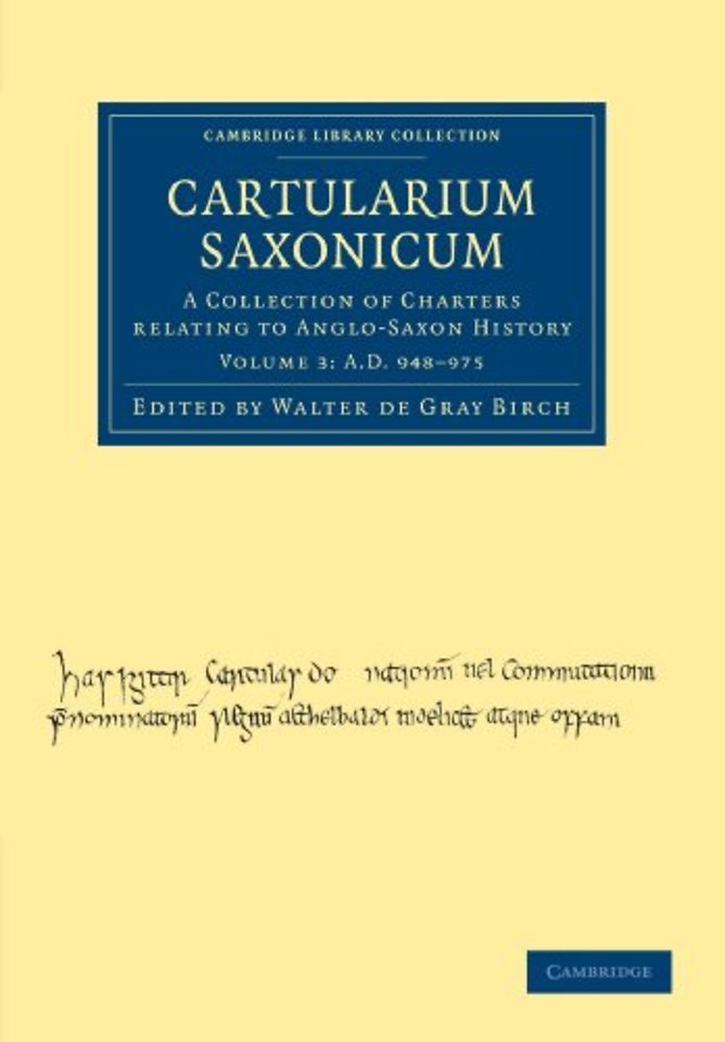 Cartularium Saxonicum