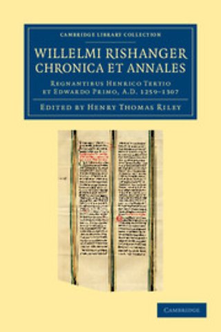 Willelmi Rishanger chronica et annales