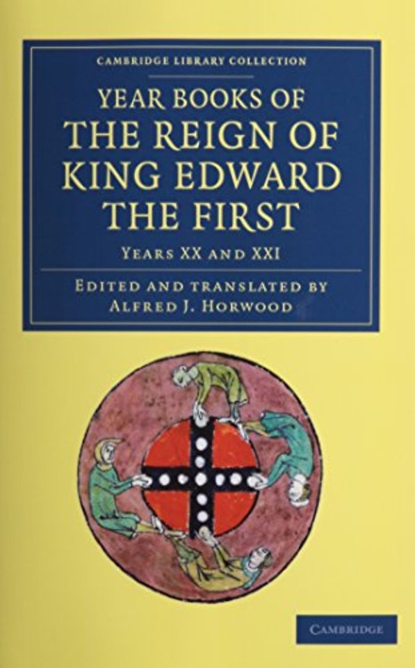 Year Books of the Reign of King Edward the First 5 Volume Set