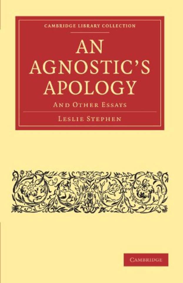 An Agnostic's Apology