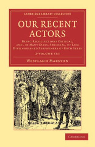 Our Recent Actors 2 Volume Set