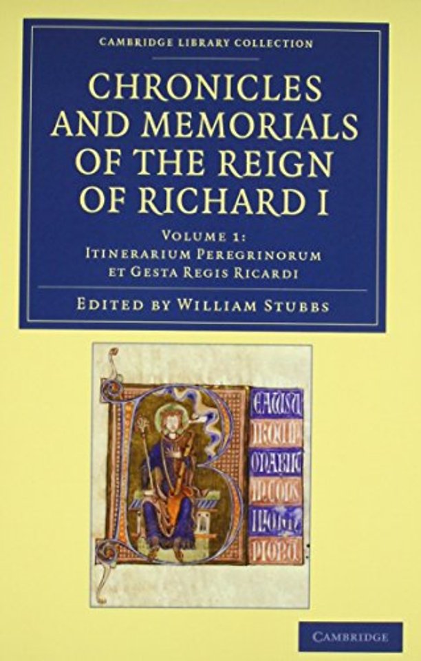 Chronicles and Memorials of the Reign of Richard I 2 Volume Set
