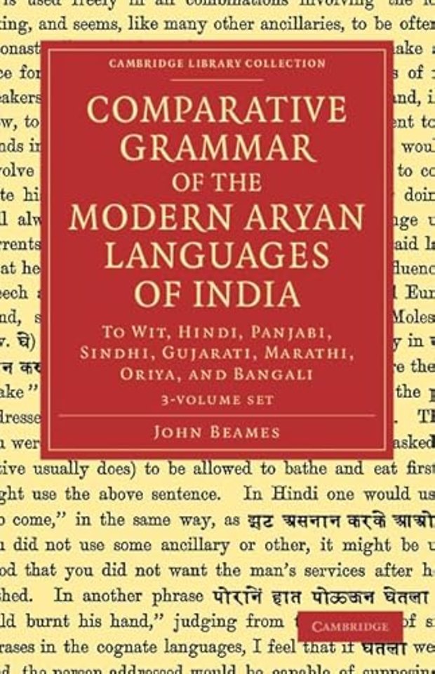 Comparative Grammar of the Modern Aryan Languages of India 3 Volume Set