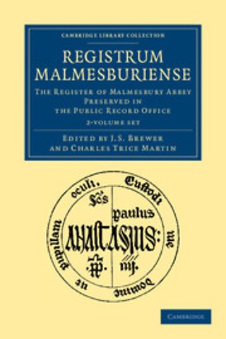 Registrum Malmesburiense 2 Volume Set