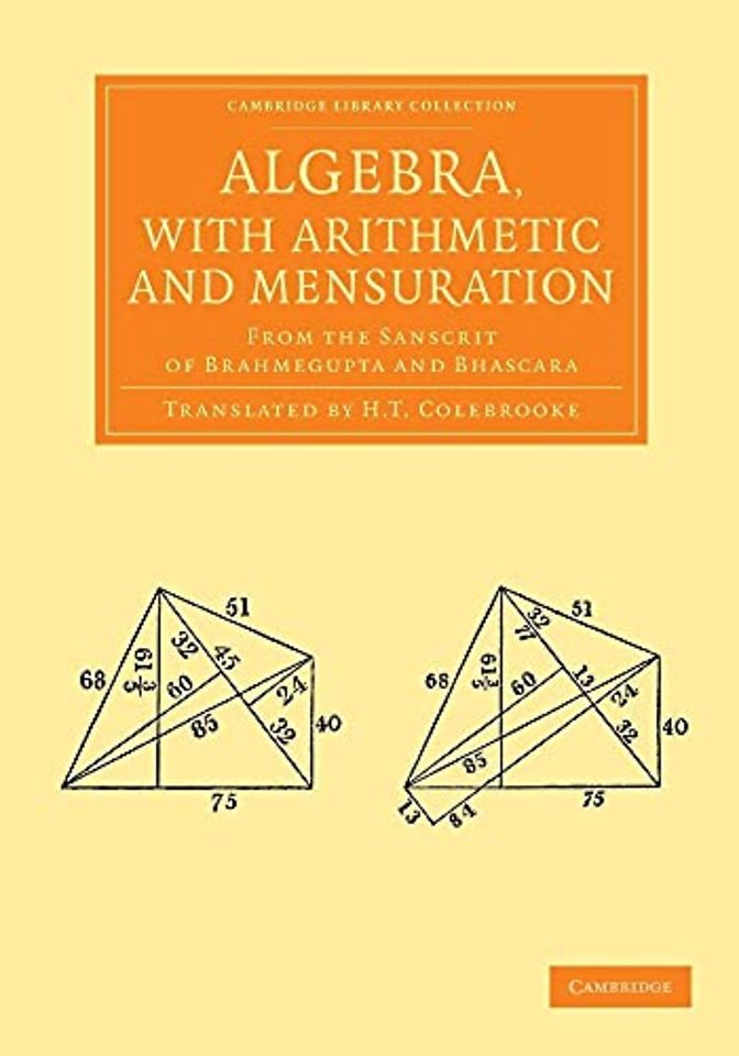 Algebra, with Arithmetic and Mensuration