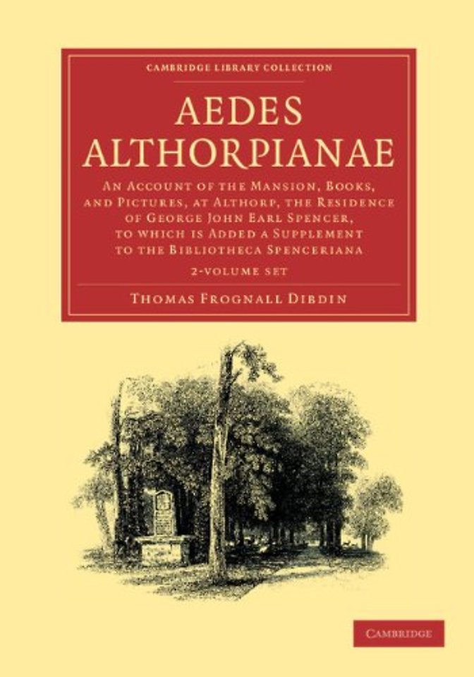 Aedes Althorpianae 2 Volume Set