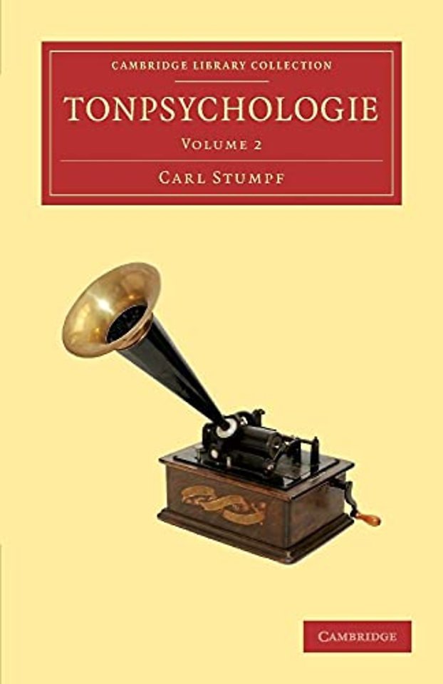 Tonpsychologie: Volume 2