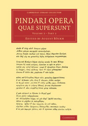 Pindari opera quae supersunt