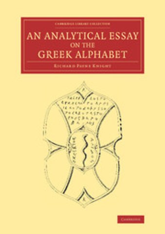 An Analytical Essay on the Greek Alphabet