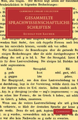 Gesammelte sprachwissenschaftliche Schriften