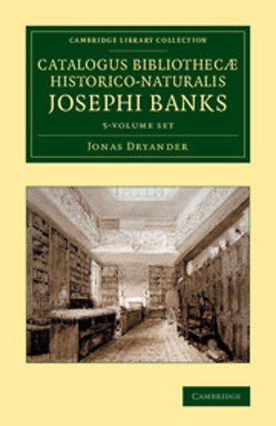 Catalogus bibliothecæ historico-naturalis Josephi Banks 5 Volume Set