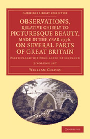 Observations, Relative Chiefly to Picturesque Beauty, Made in the Year 1776, on Several Parts of Great Britain 2 Volume Set