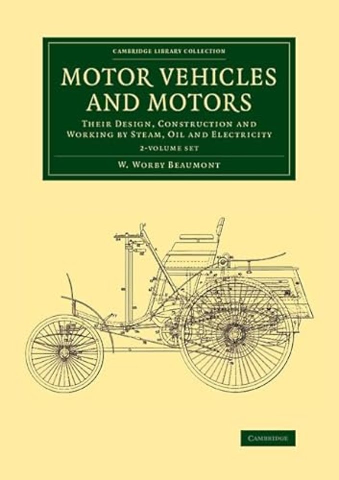 Motor Vehicles and Motors 2 Volume Set