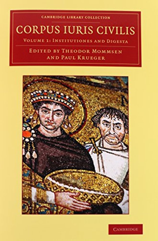 Corpus iuris civilis 3 Volume Set