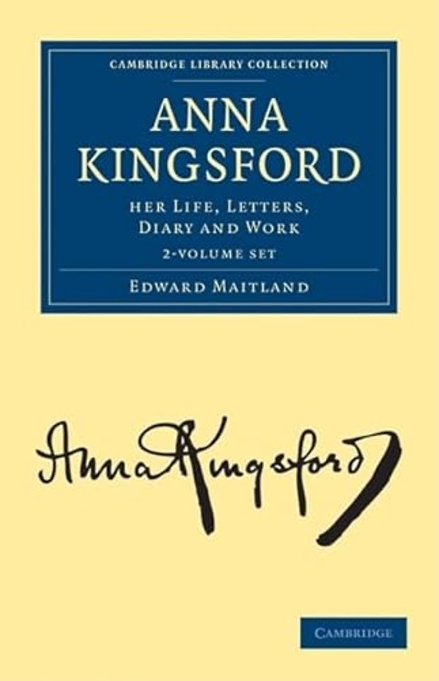 Anna Kingsford 2 Volume Set