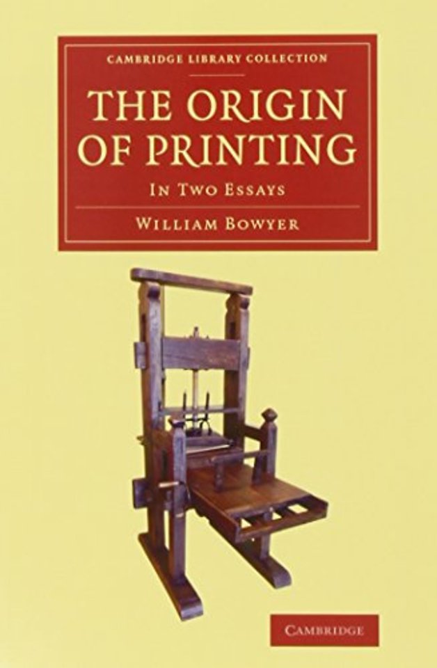 The Origin of Printing