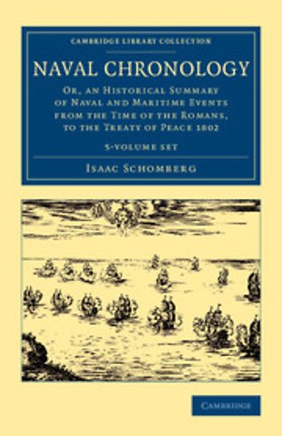 Naval Chronology 5 Volume Set