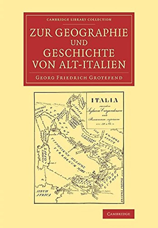 Zur Geographie und Geschichte von Alt-Italien