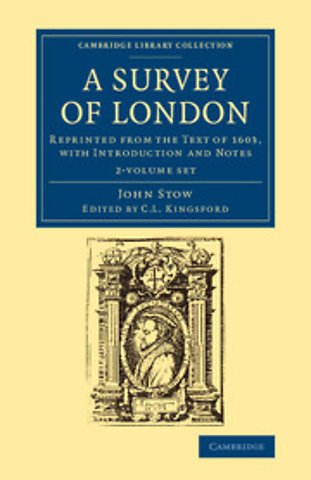 A Survey of London 2 Volume Set