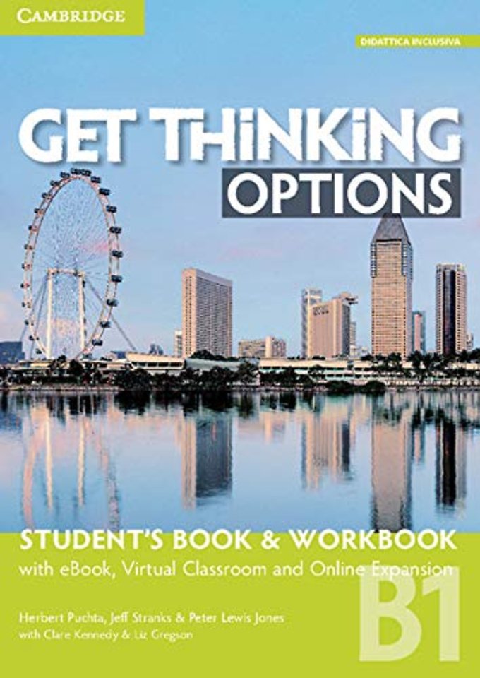 Get Thinking Options B1 Student's Book & Workbook with eBook, Virtual Classroom and Online Expansion