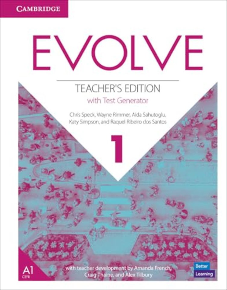 Evolve Level 1 Teacher's Edition with Test Generator