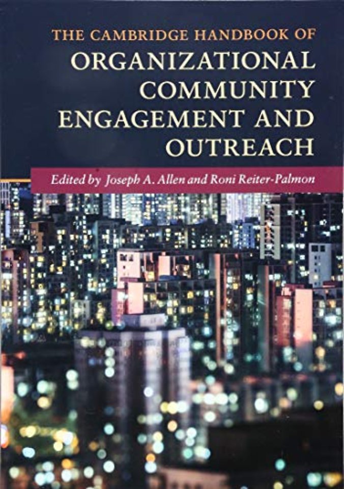 The Cambridge Handbook of Organizational Community Engagement and Outreach
