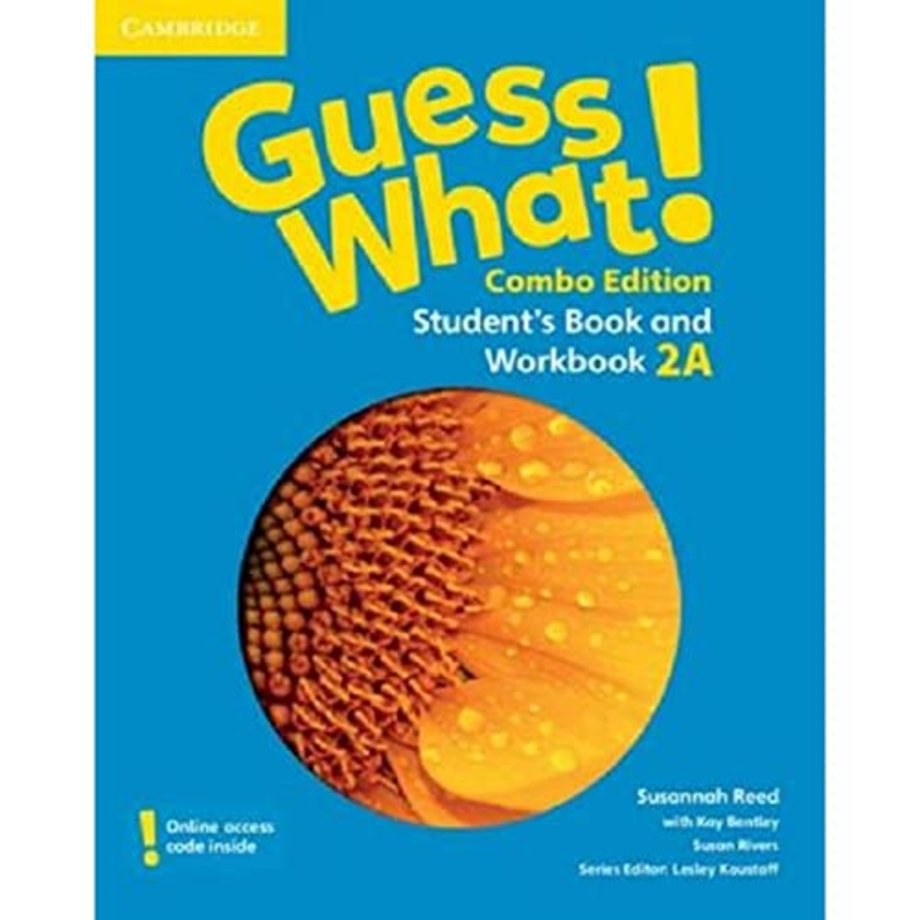 Guess What! Level 2 Student's Book and Workbook A with Online Resources Combo Edition