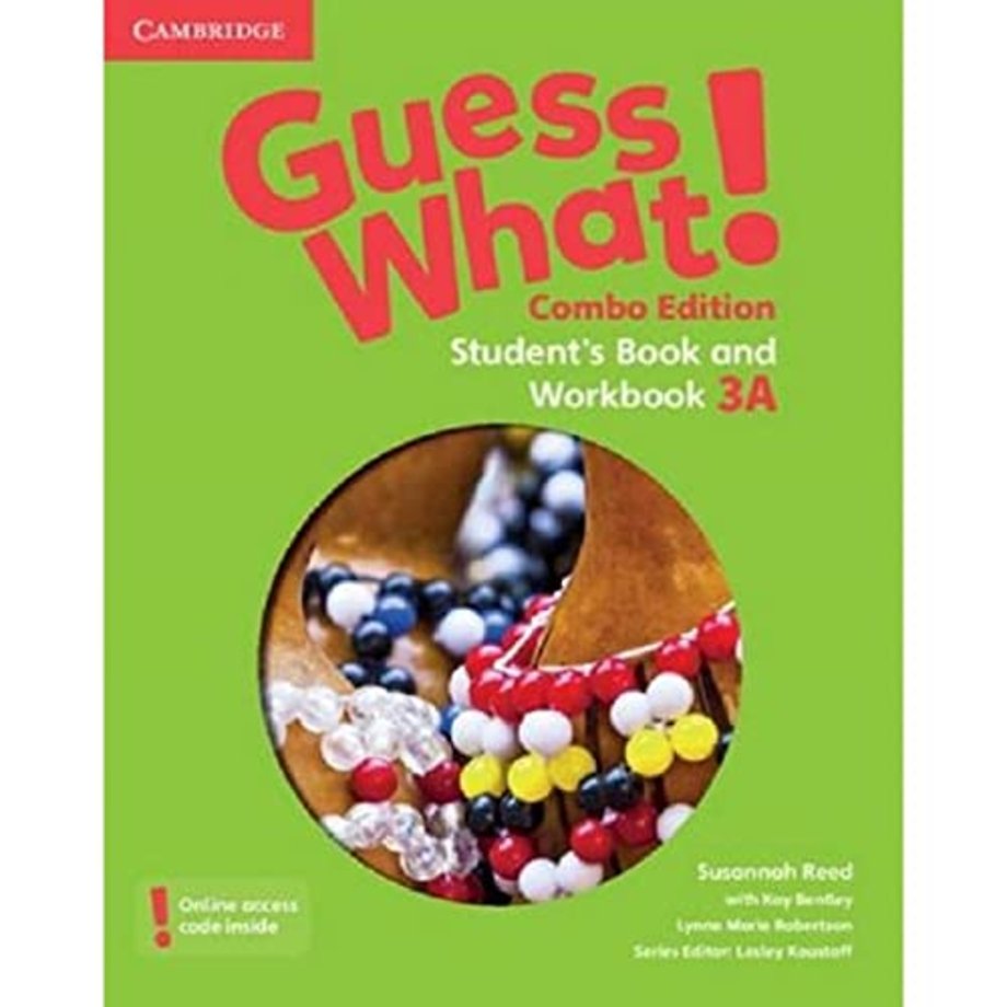 Guess What! Level 3 Student's Book and Workbook A with Online Resources Combo Edition