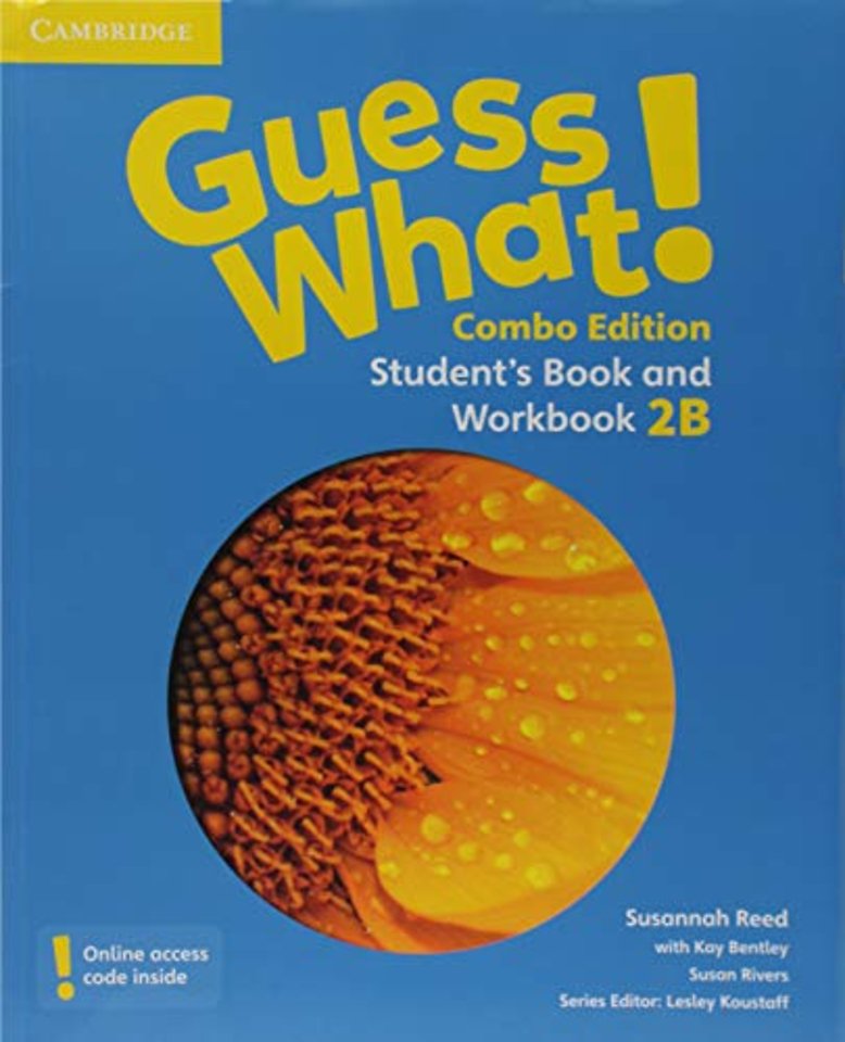 Guess What! Level 2 Student's Book and Workbook B with Online Resources Combo Edition