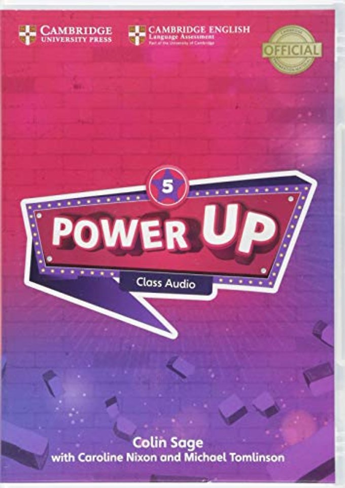 Power Up Level 5 Class Audio CDs (4)