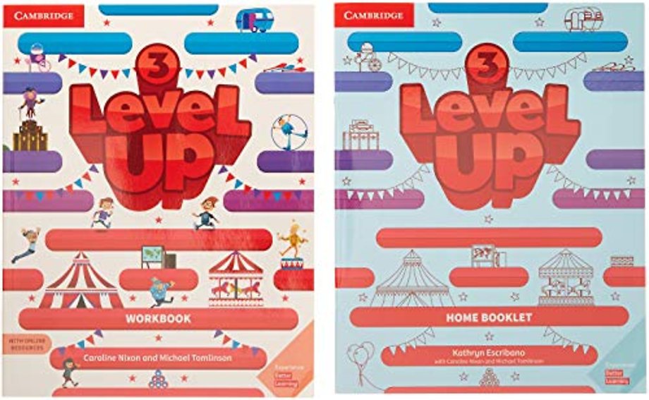 Level Up Level 3 Workbook with Online Resources and My Home Booklet