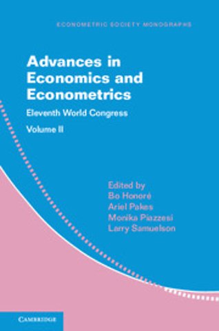 Advances in Economics and Econometrics: Volume 2