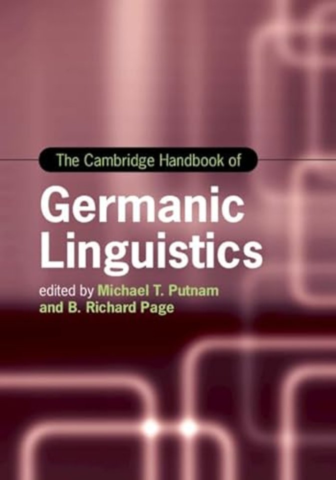 The Cambridge Handbook of Germanic Linguistics