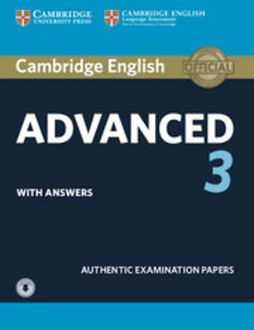 Cambridge English Advanced 3 Student's Book with Answers with Audio
