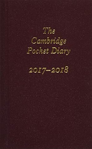 The Cambridge Pocket Diary 2017–2018
