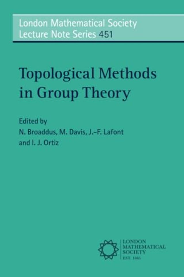 Topological Methods in Group Theory