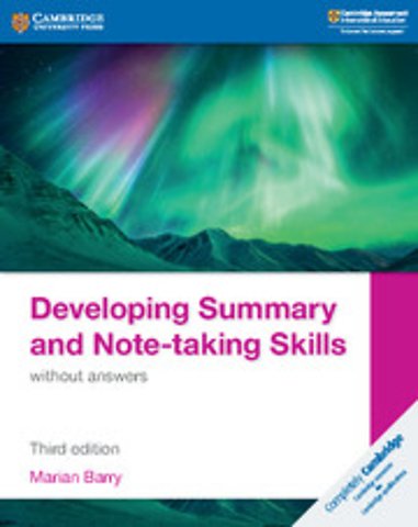 Developing Summary and Note-taking Skills without Answers