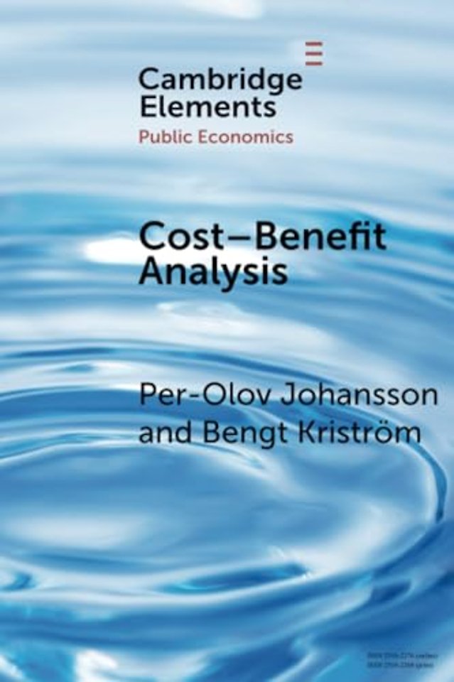 Cost–Benefit Analysis