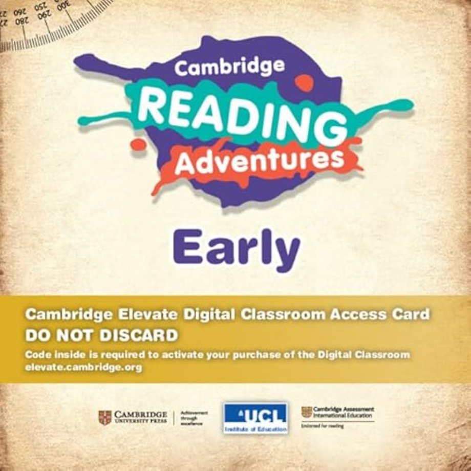 Cambridge Reading Adventures Pink A to Blue Bands Early Digital Classroom Access Card (1 Year Site Licence)