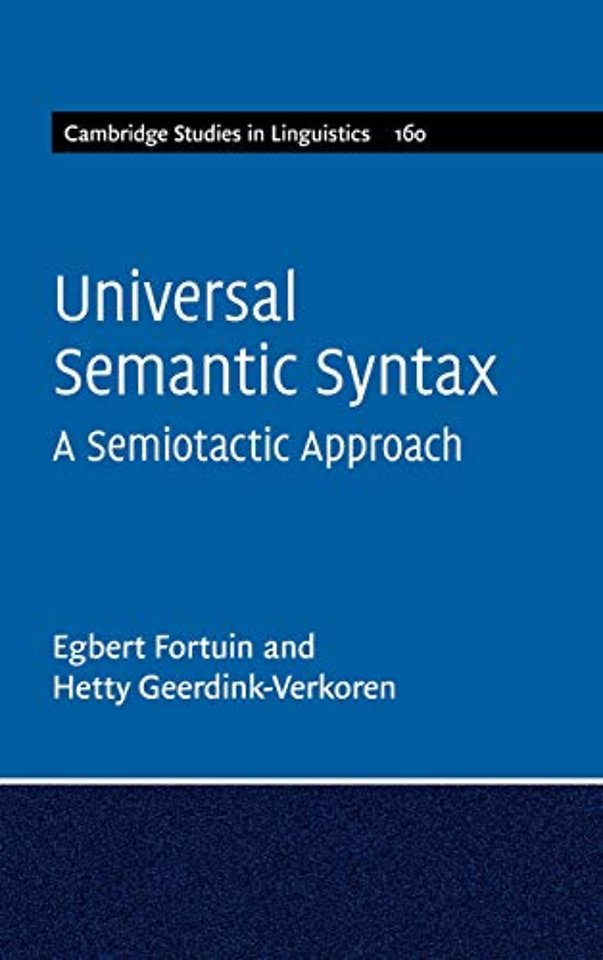 Universal Semantic Syntax