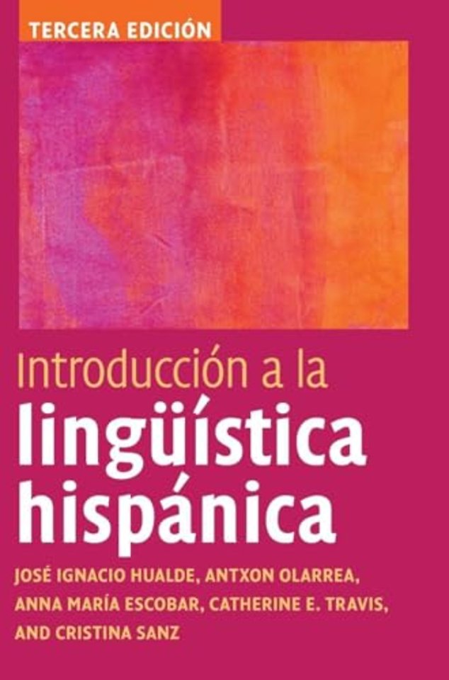 Introducción a la lingüística hispánica