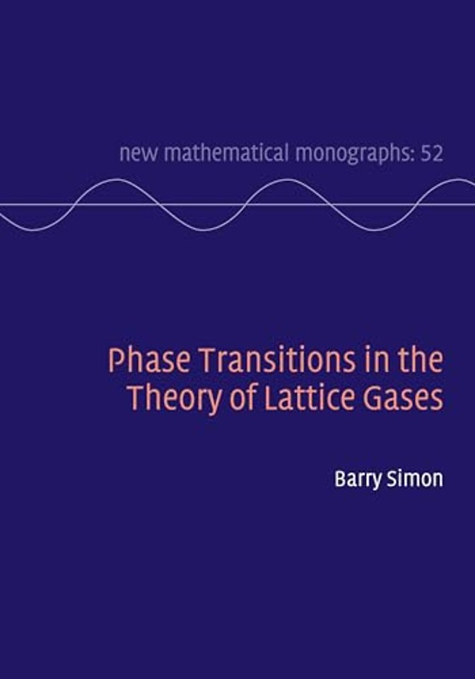 Phase Transitions in the Theory of Lattice Gases