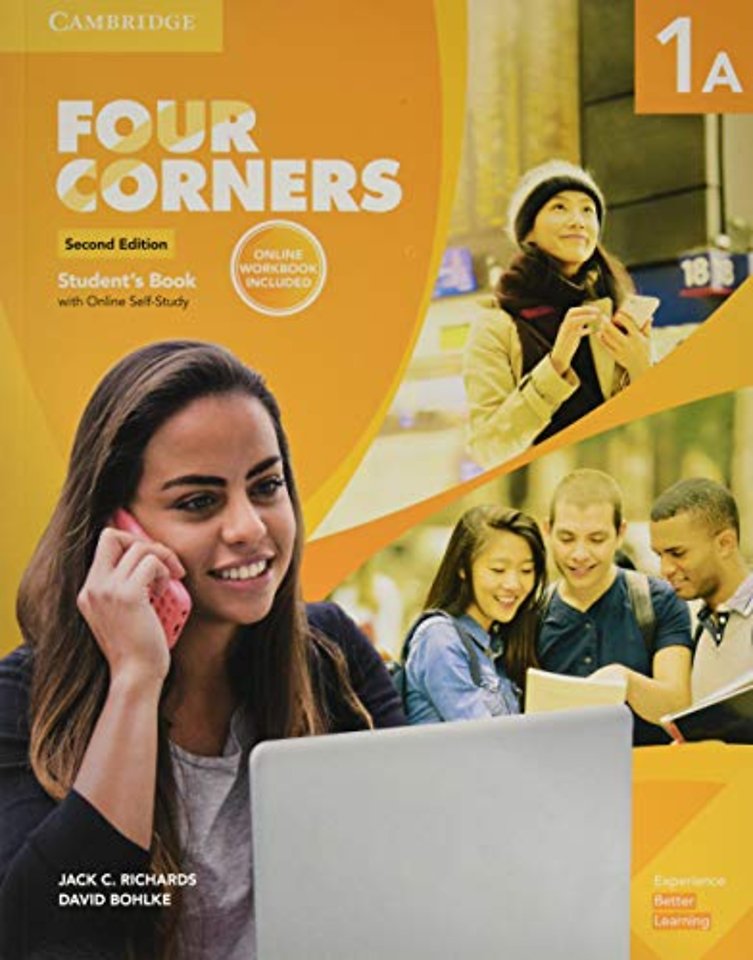 Four Corners Level 1A Student's Book with Online Self-study and Online Workbook