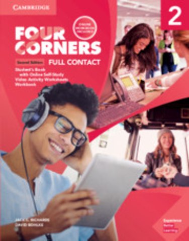 Four Corners Level 2 Super Value Pack (Full Contact with Self-study and Online Workbook)