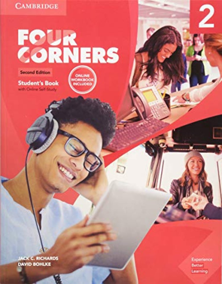 Four Corners Level 2 Student's Book with Online Self-study and Online Workbook