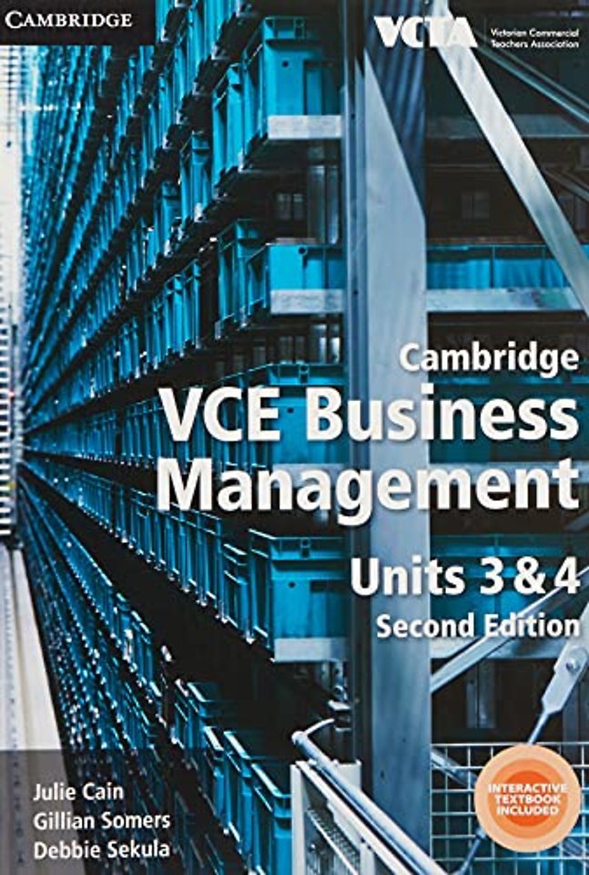 Cambridge VCE Business Management Units 3&4
