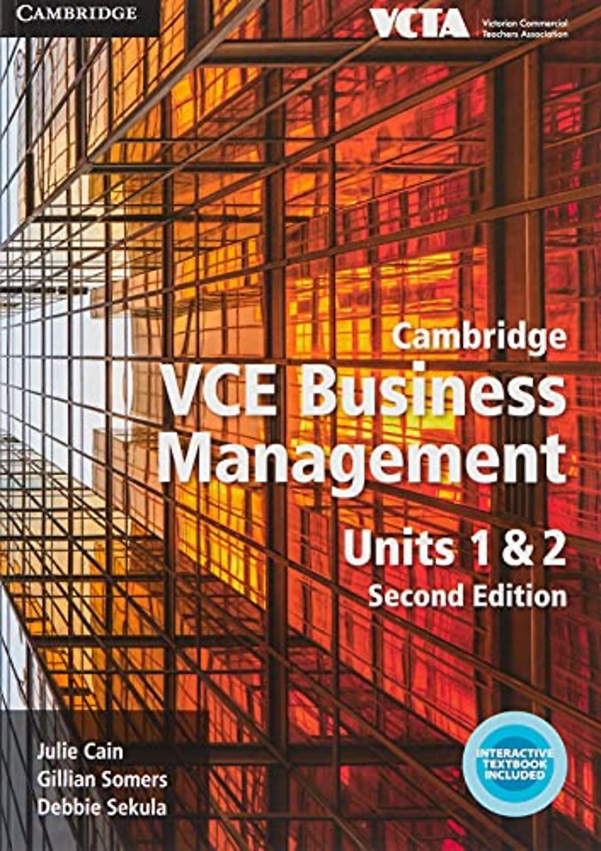 Cambridge VCE Business Management Units 1&2