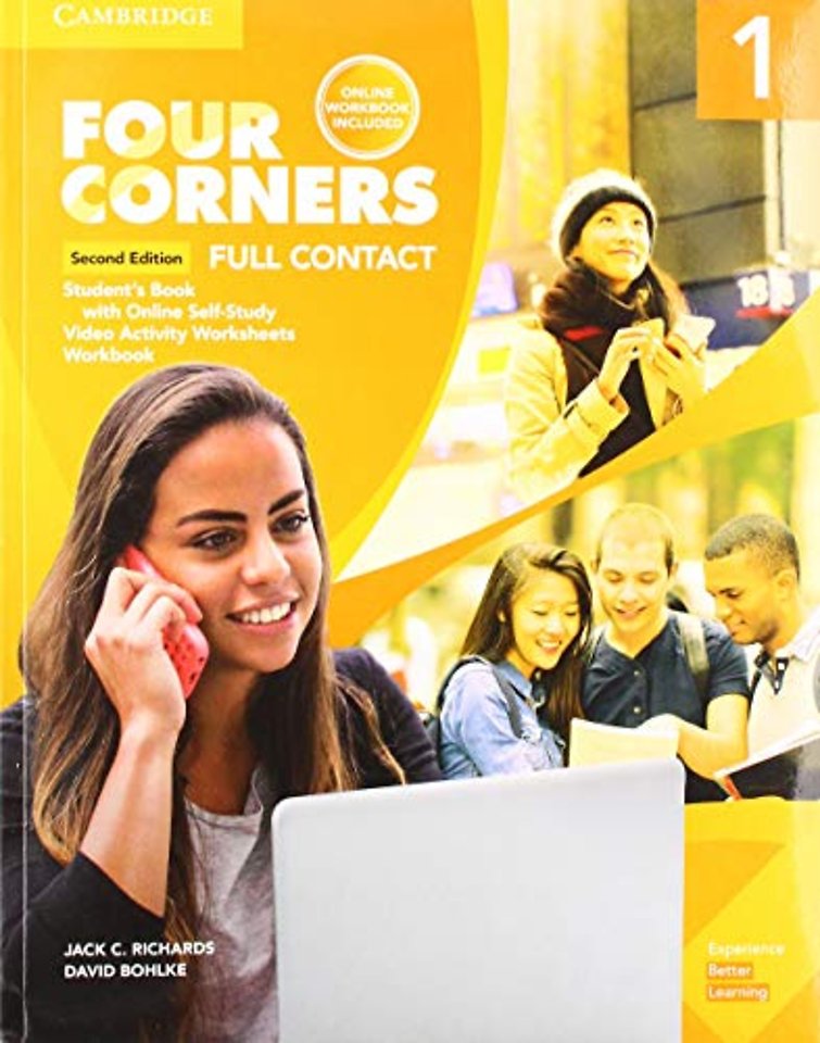 Four Corners Level 1 Super Value Pack (Full Contact with Self-study and Online Workbook)