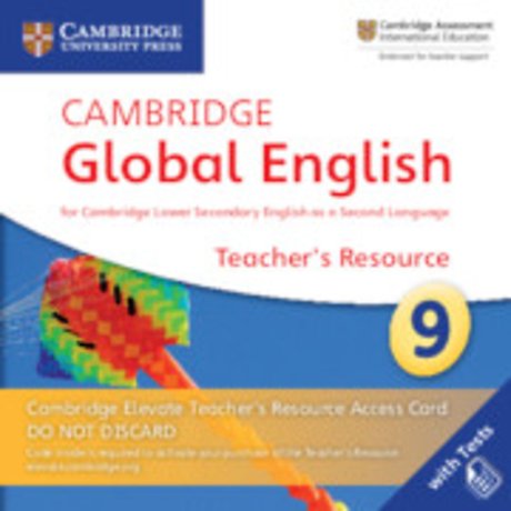 Cambridge Global English Stage 9 Cambridge Elevate Teacher's Resource Access Card